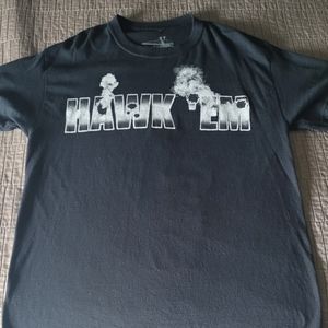 VLONE X Popsmoke HAWK 'EM Meet the WOO tshirt size Mens Large vlone